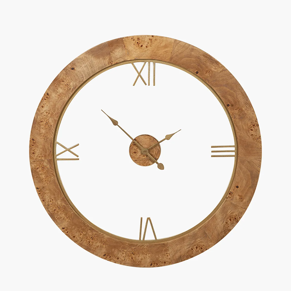Wood Effect Wall Clock - Image 2