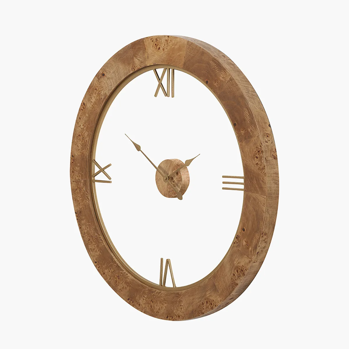 Wood Effect Wall Clock - Image 3