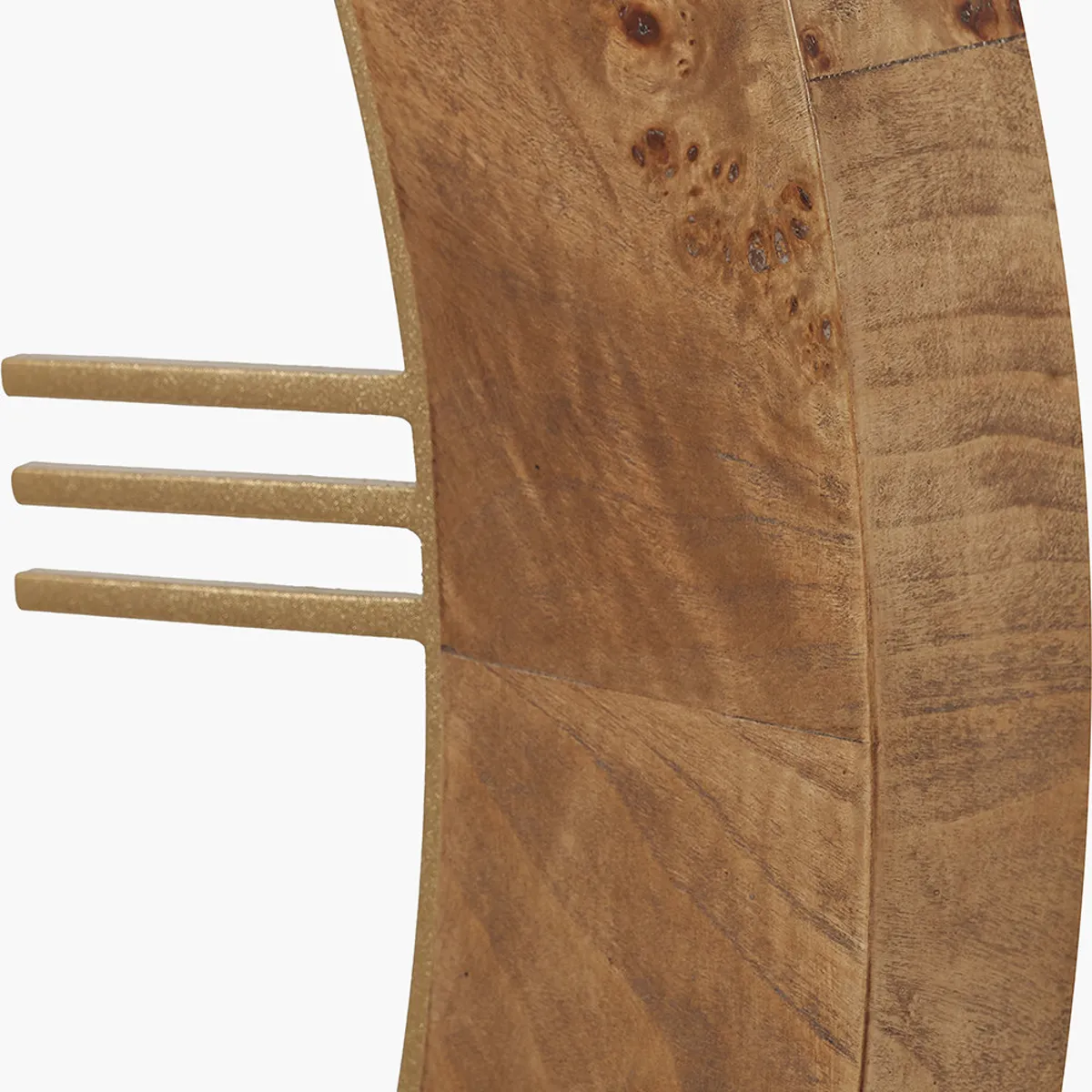 Wood Effect Wall Clock - Image 4