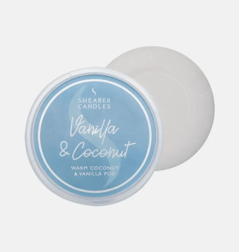 Vanilla and Coconut Wax Melt Pot